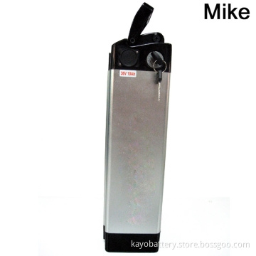 48V10Ah Li-ion Battery Pack used for ebike with charger, Al case, BMS